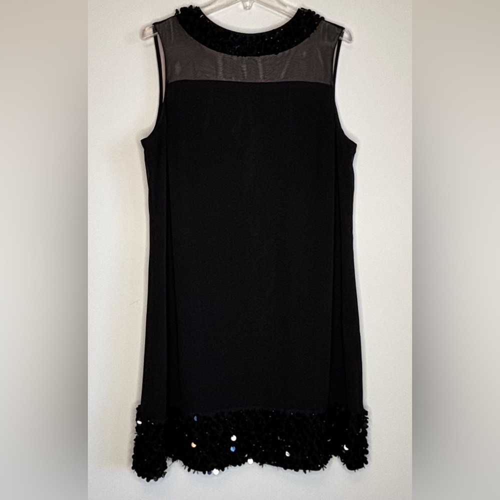 WORTHINGTON BLACK SEQUIN DRESS